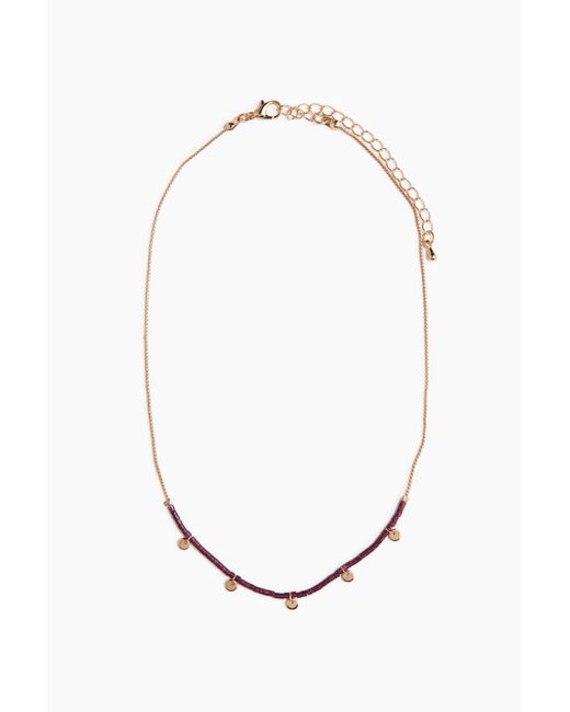 Collier avec charms H&M en coloris White