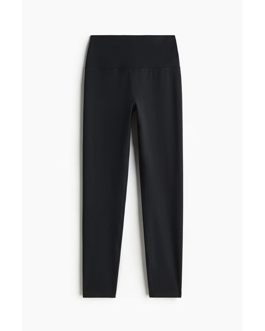 H&M Enkellange yogalegging Met Softmovetm Lycra® in het Black