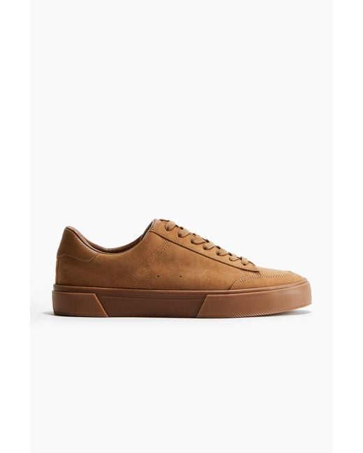 H&M Sneaker in Brown für Herren