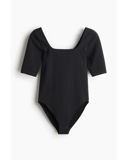 H&M Seamless Body in het Black