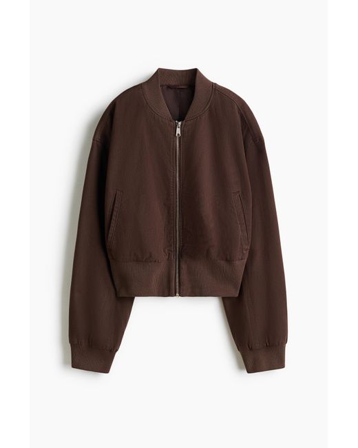 Bomber H&M en coloris Brown