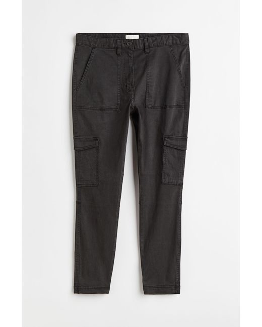 H&M Pants in Black | Lyst Canada