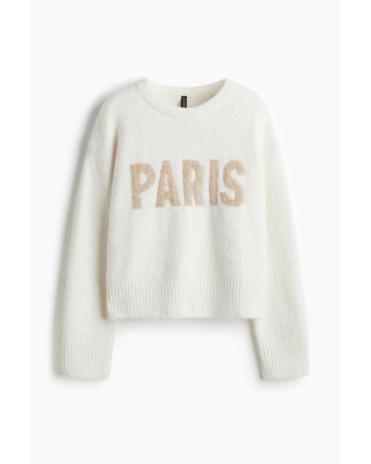 Pull En Maille Douce H&M en coloris White