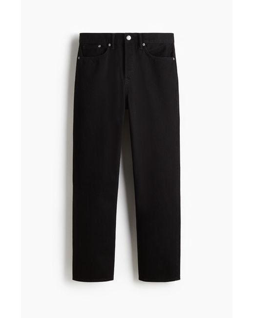 H&M Relaxed Jeans in Black für Herren
