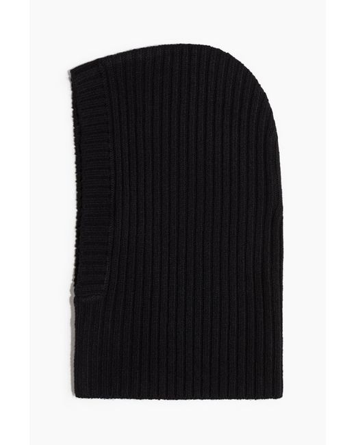 Cagoule en maille côtelée H&M pour homme en coloris Black