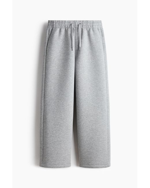 H&M Scuba-Joggpants in Relaxed Fit in Gray für Herren