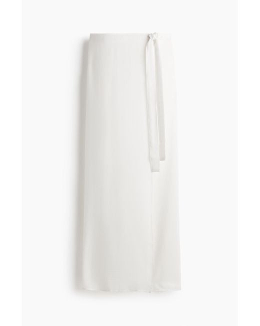 H&M Sarong in het White