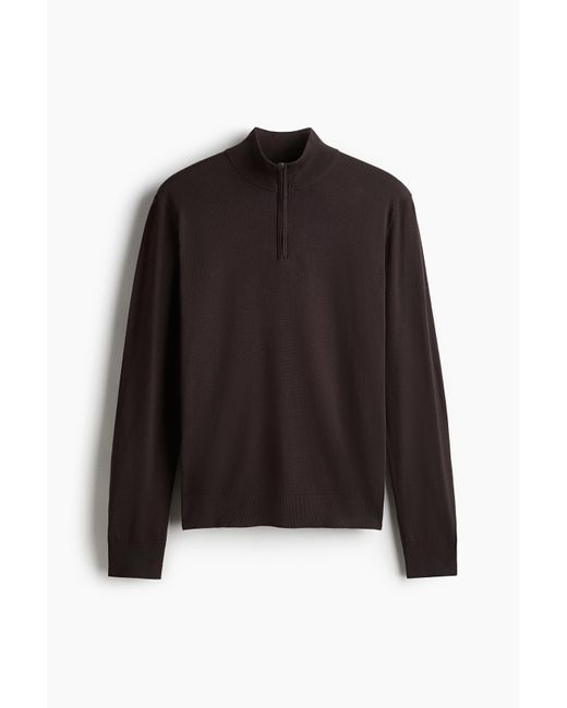 H&M Ziptop-trui in het Black voor heren