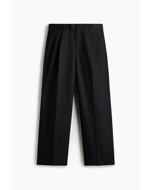 H&M Pantalon in het Black voor heren