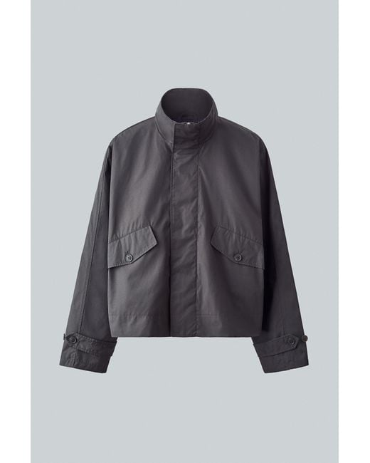 H&M Jacke mit Trichterkragen in Gray für Herren