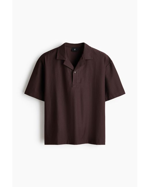 H&M Poloshirt in Loose Fit in Multicolor für Herren