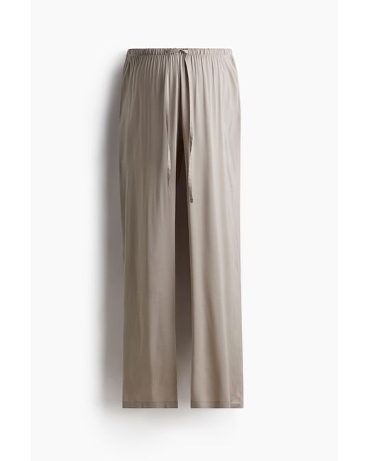 H&M Mama Before & After Broek Met Drawstring in het Brown