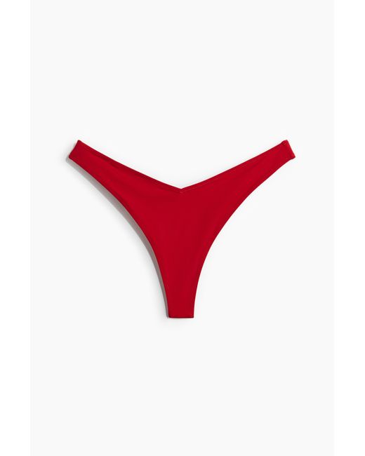 Bas De Maillot String H&M en coloris Red