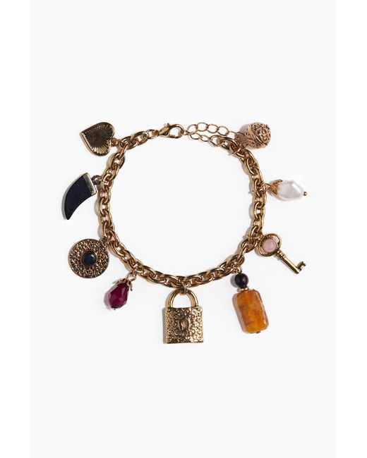 H&M Brown Charm-Armband