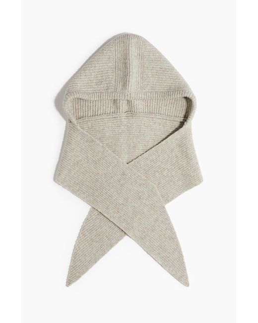 Écharpe à capuche H&M en coloris White