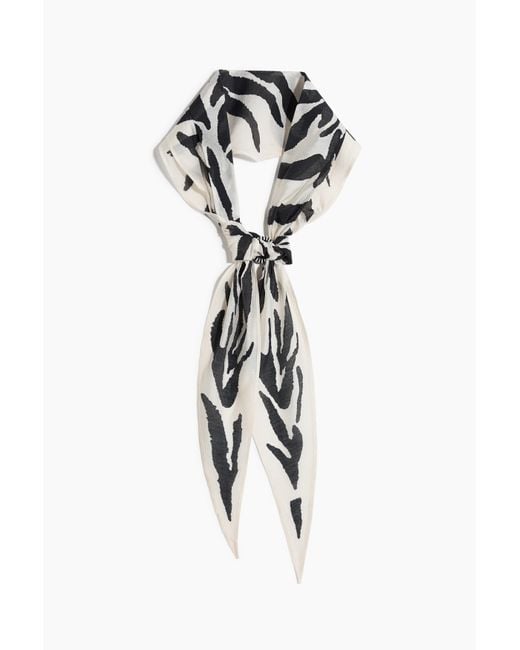 H&M Natural Tuch mit Perlendetail