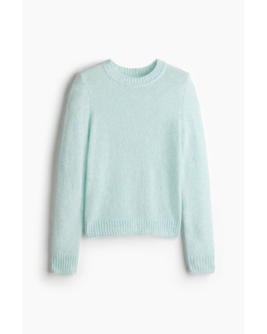 H&M Nauwsluitende Trui in het Blue