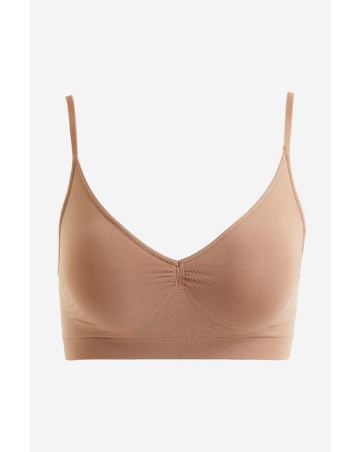 H&M Brown Stretchy & sculpting Soft-BH