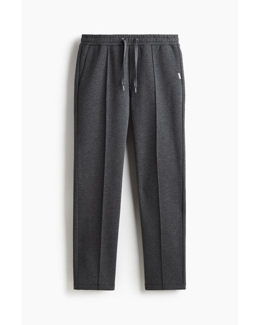 H&M Elegante Joggpants in Regular Fit in Gray für Herren