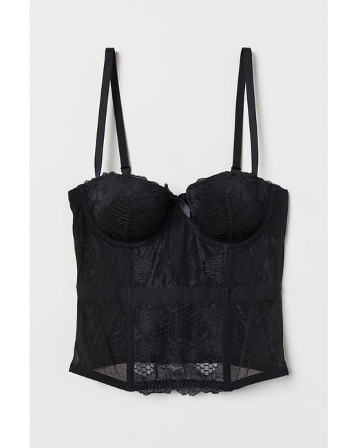 bustier balconette