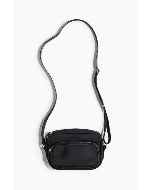 H&M Twill crossbody bag in Black für Herren