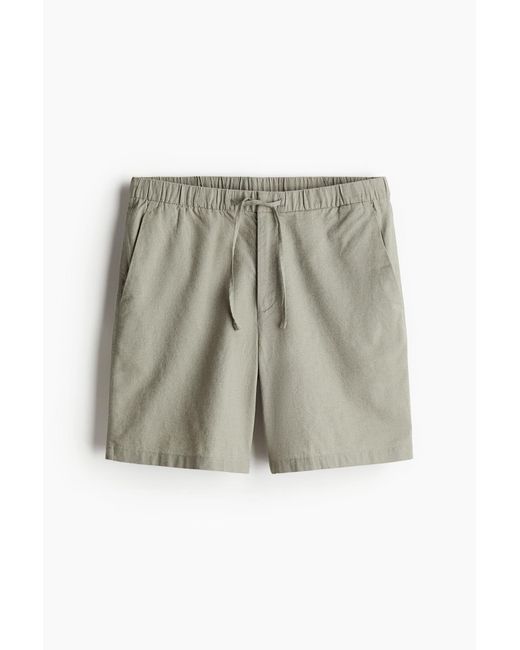 H&M Shorts Regular Fit in Green für Herren