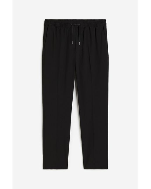 H&M Joggpants in Slim Fit in Black für Herren