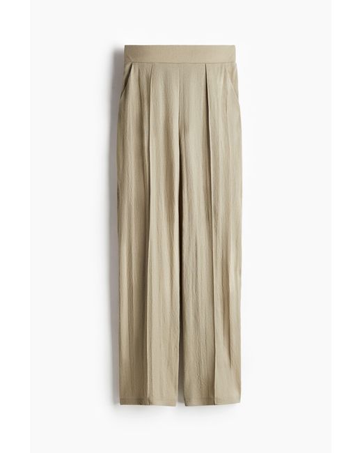 H&M Dressed Broek in het Natural