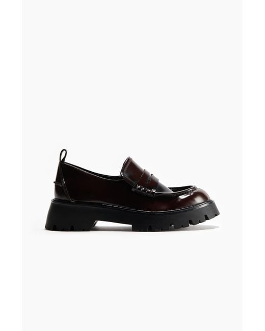 H&M Black Chunky Loafer