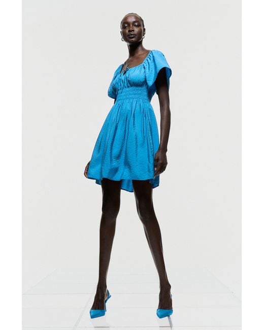 Hu0026M Dress in Blue | Lyst