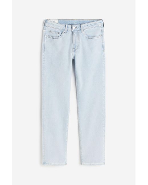 H&M Straight Regular Jeans in Blue für Herren