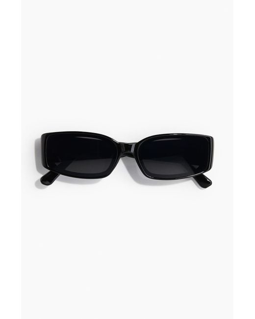Rectangular sunglasses H&M en coloris Black