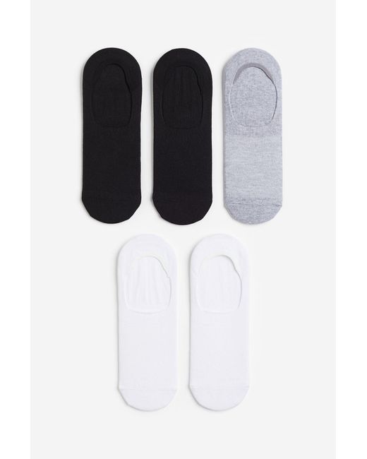 H&M 5er-Pack COOLMAX® -Socken in Black für Herren