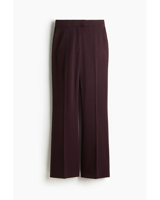H&M Purple Bootcut-Hose