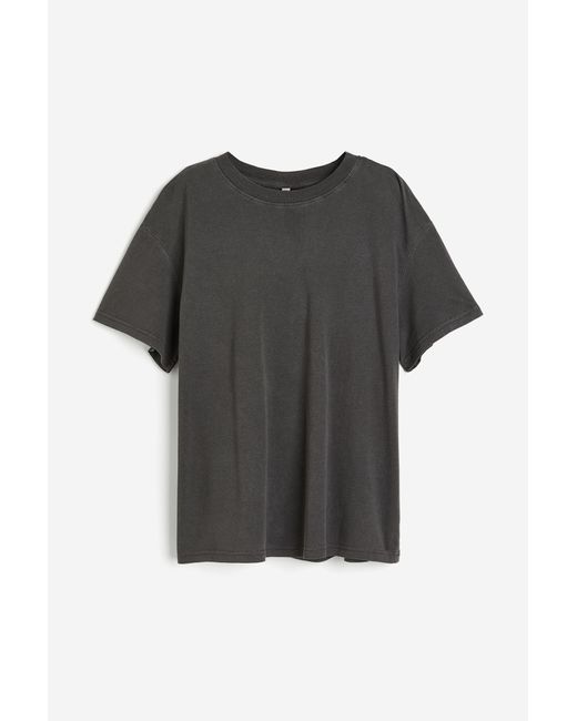 T-shirt oversize H&M en coloris Black