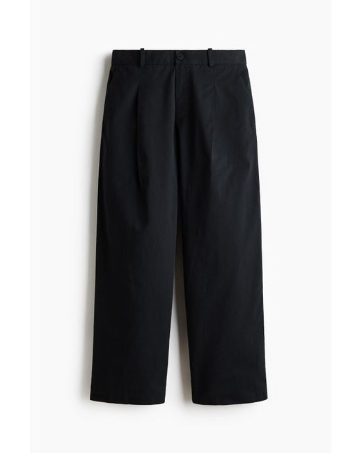 H&M Pantalon in het Black voor heren