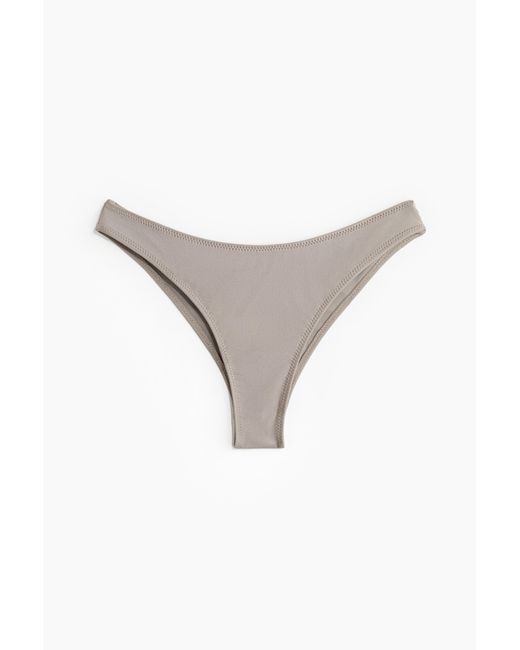 H&M Bikinislip in het Gray