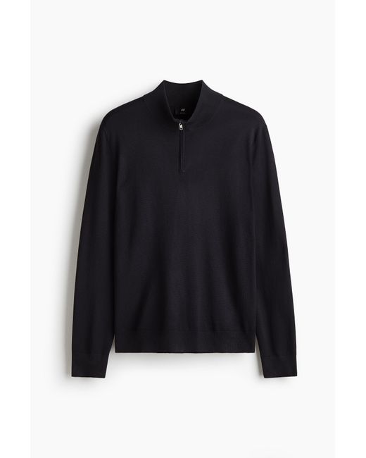 H&M Ziptop-trui in het Blue voor heren