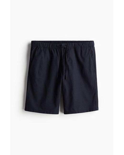 H&M Shorts Regular Fit in Blue für Herren