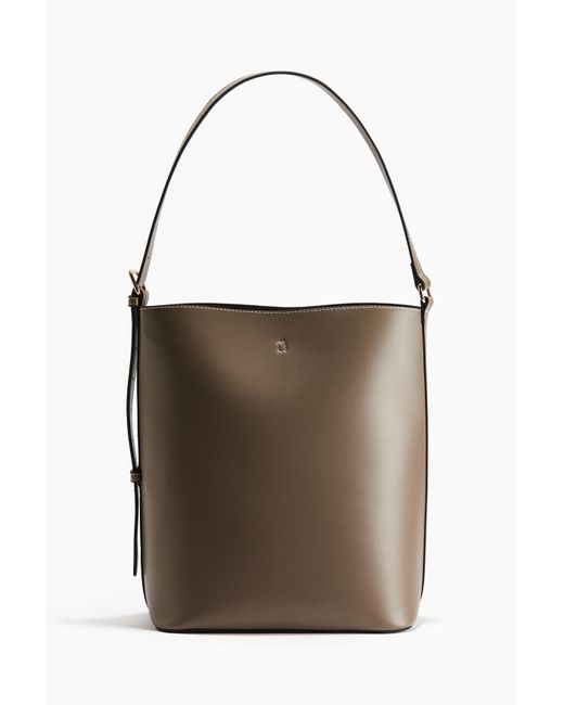 H&M Brown Shopper mit Pouch