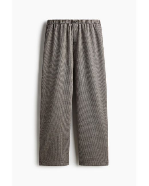 H&M Jerseyhose in Loose Fit in Gray für Herren
