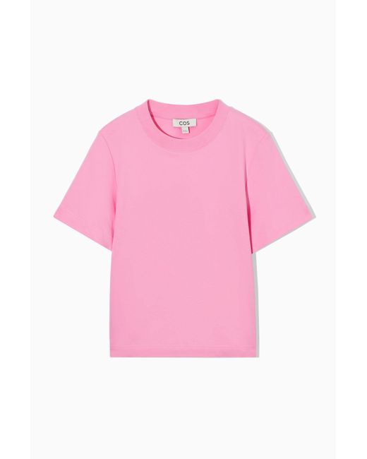 H&M Pink DAS ELEGANTE T-SHIRT