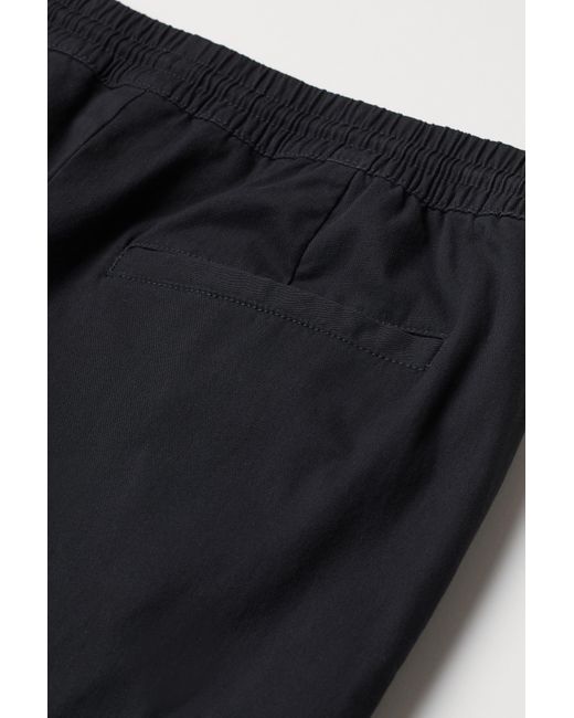 h and m cotton joggers