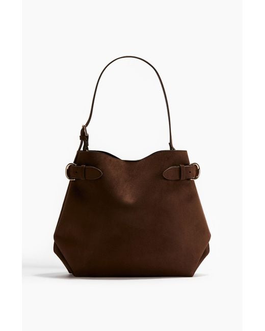H&M Brown Tote Bag