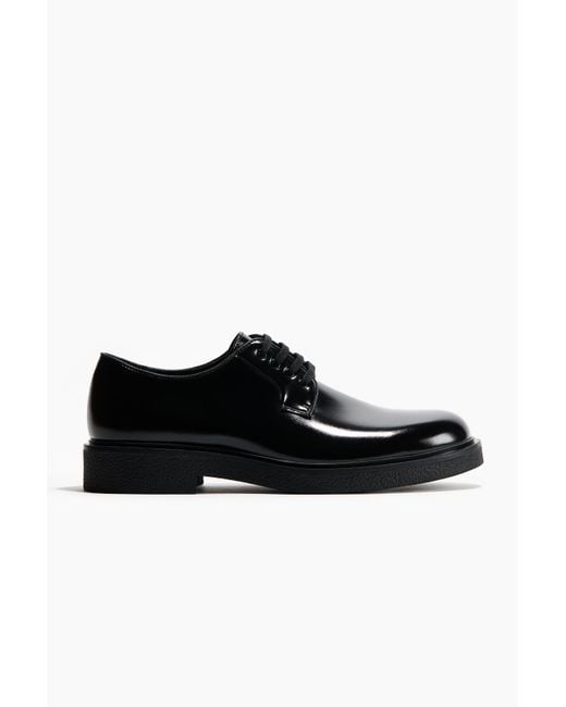 H&M Blücherschuhe in Black für Herren