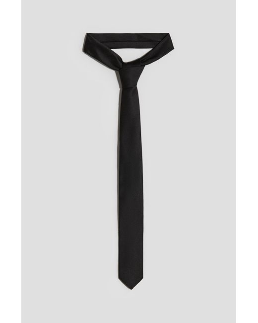 Cravate H&M pour homme en coloris Black