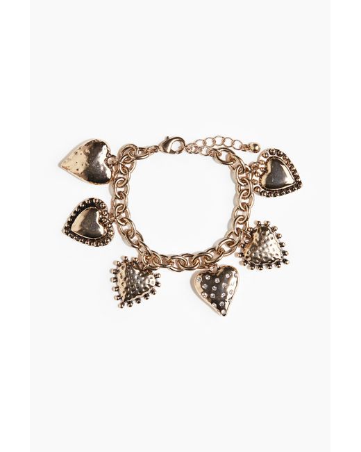 H&M Metallic Charm-Armband
