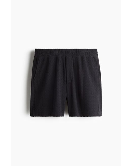 H&M Shorts in Regular Fit in Black für Herren