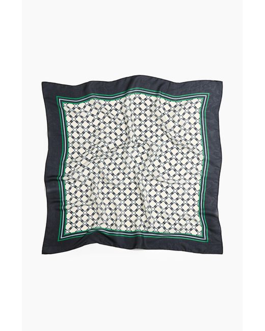 H&M Black Gemustertes Tuch