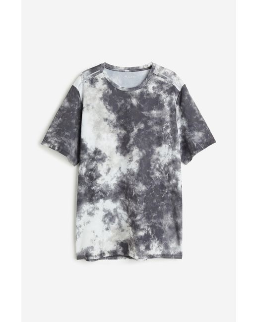 H&M DryMove Lauf-T-Shirt in Gray für Herren